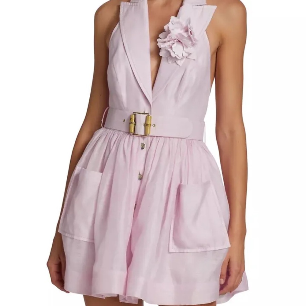 Zimmermann High Tide Tuxedo Dress (1) NwT - Picture 2 of 9